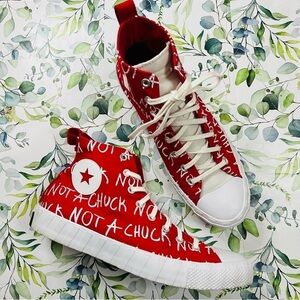 Converse Red “Not a Chuck” Chuck 70 Hi 'UNT1TL3D 12